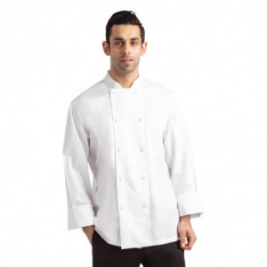 Bele mešane kuhinjske srajce z dolgimi rokavi Calgary - velikost L - Chef Works - Fourniresto
