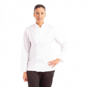 Bele mešane kuhinjske srajce z dolgimi rokavi Calgary - velikost L - Chef Works - Fourniresto