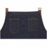 Predpasnik Bavette Indigo Memphis iz bombaža 760 x 865 mm - Chef Works - Fourniresto