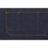 Predpasnik Bavette Indigo Memphis iz bombaža 760 x 865 mm - Chef Works - Fourniresto