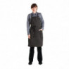 Predpasnik Bavette Taupe Urban Dorset iz bombaža 762 x 863 mm - Chef Works - Fourniresto