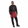 Predpasnik natakarja Bordeaux iz polikotona 373 x 750 mm - Whites Chefs Clothing - Fourniresto