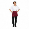Predpasnik natakarja Bordeaux iz polikotona 373 x 750 mm - Whites Chefs Clothing - Fourniresto