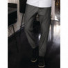 Hlače za kuhanje Jogger s tankimi črnimi in belimi črtami - Velikost XL - Chef Works - Fourniresto