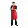 Predpasnik Bavette Rouge iz polikotona - Whites Chefs Clothing - Fourniresto