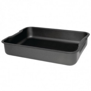 Pekač za pečenje iz anodiziranega aluminija 370 x 265 mm - Vogue - Fourniresto