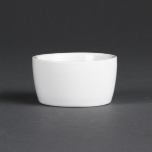 Posoda za belo maslo Whiteware 62 mm - paket 12 - Olympia - Fourniresto