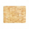 Rezalna deska pravokotne oblike iz lesa 610 x 455 mm - Vogue - Fourniresto