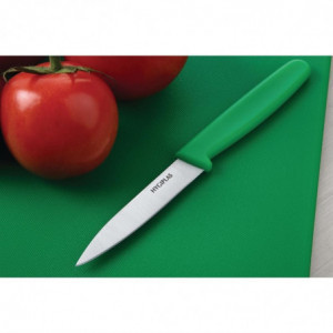 Nož za kuhinjo zeleno rezilo 7,5 cm - Hygiplas - Fourniresto