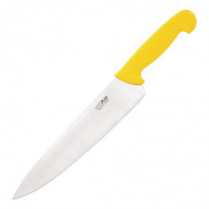 Nož za kuhanje rumene barve, dolžina rezila 25,5 cm - Hygiplas - Fourniresto