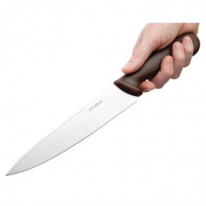 Nož za kuhanje rjave barve, dolžina rezila 21,5 cm - Hygiplas - Fourniresto