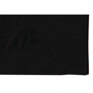 Prtički za koktajle črne barve 2-slojni 250 x 250 mm - paket 2000 kosov - FourniResto - Fourniresto