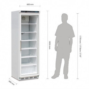 Hladilna vitrina z negativno temperaturo, bela, 365 L - Polar - Fourniresto