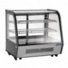 Hladilna vitrina za pult črna 120 L - Polar - Fourniresto