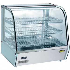 Ogrevana vitrina 120 L - Buffalo - Fourniresto