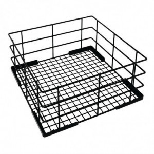 Visoka pomivalna košara za kozarce 350 x 350 mm - Vogue - Fourniresto