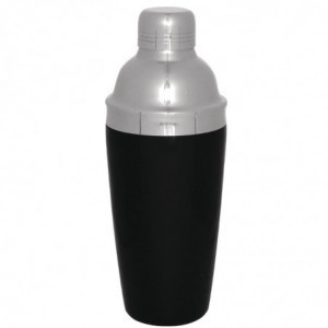 Shaker za koktajle 3-delni črn 700 ml - Olympia - Fourniresto