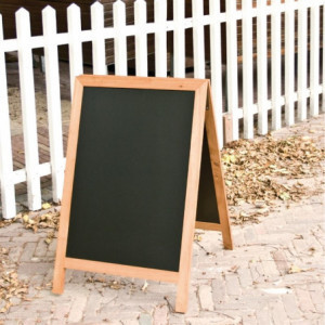 Trotovna tabla Duplo Teck 850 x 550 mm - Securit - Fourniresto
