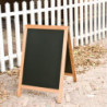 Trotovna tabla Duplo Teck 850 x 550 mm - Securit - Fourniresto