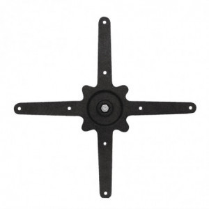 Miza s kvadratno nerjavečo površino 720 x 430 mm - Bolero - Fourniresto