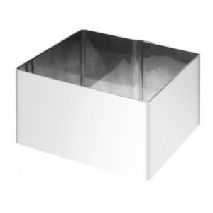 Krogla za mousse kvadratna 60 x 35 mm - Vogue - Fourniresto