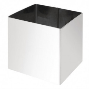 Krogla za mousse kvadratna 60 x 60 mm - Vogue - Fourniresto
