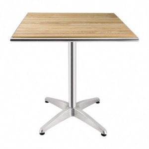 Kvadratna miza iz jesena 700 x 700 mm - Bolero - Fourniresto