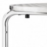 Miza Bistro Okrogla iz inoxa - Ø 700 mm - Bolero - Fourniresto