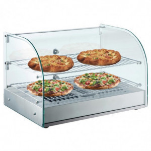 Topla vitrina za pult 2 nivoja 45 L - Buffalo - Fourniresto