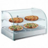Topla vitrina za pult 2 nivoja 45 L - Buffalo - Fourniresto