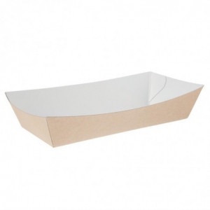Velika kompostabilna papirnata posoda iz krafta 139 x 148 mm - paket 500 kosov - Colpac - Fourniresto