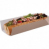 Kartonasta embalaža za sendviče, ki se da reciklirati, 80 x 250 mm - paket 500 kosov - Colpac - Fourniresto