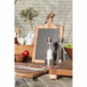 Deska iz akacije in skrilavca s podporo 220 x 25 mm - T&G Woodware - Fourniresto