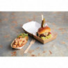 Nemasten papir Vichy rdeče barve 250 x 250 mm - Paket 200 kosov - FourniResto - Fourniresto