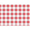 Nemasten papir Vichy rdeče barve 190 x 310 mm - paket 200 kosov - FourniResto - Fourniresto