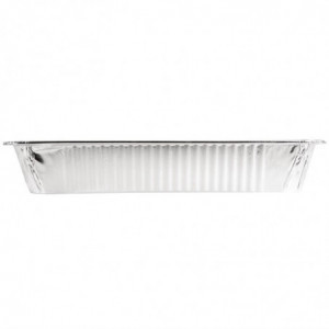 Pravokotna aluminijasta posoda GN 1/2 3,6 L - Komplet 5 kosov - Fiesta - Fourniresto
