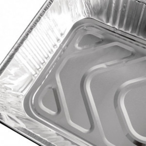 Pravokotna aluminijasta posoda GN 1/2 3,6 L - Komplet 5 kosov - Fiesta - Fourniresto