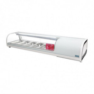 Hladilna vitrina za tapase 6 GN 1/3 - Polar - Fourniresto