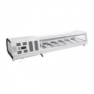Hladilna vitrina za tapase 6 GN 1/3 - Polar - Fourniresto