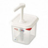 Razdelilnik omake Transparent GN 1/6 2,6 L - Araven - Fourniresto