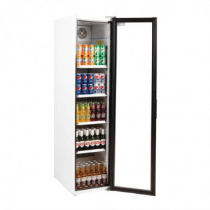 Hladilnik za steklenice Slimline črne barve - Polar - Fourniresto