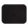 Pravokotni protizdrsni pladenj iz steklenih vlaken Camtread črne barve 45,7 cm - Cambro - Fourniresto