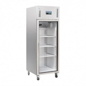 Hladilna vitrina s pozitivno temperaturo Gn 2/1 enostavna 600 L - Polar - Fourniresto