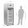 Hladilna vitrina s pozitivno temperaturo Gn 2/1 enostavna 600 L - Polar - Fourniresto