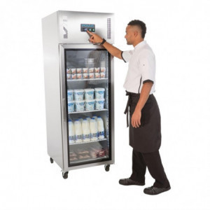 Hladilna vitrina s pozitivno temperaturo Gn 2/1 enostavna 600 L - Polar - Fourniresto