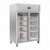Hladilna vitrina za pozitivno hlajenje GN 2/1 enostavna - 600 L - Polar - Fourniresto