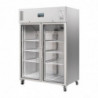 Hladilna vitrina za pozitivno hlajenje GN 2/1 enostavna - 600 L - Polar - Fourniresto