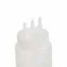 Prozorna mehka steklenica z 3 nastavki 681 ml - Vogue - Fourniresto