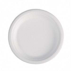 Krožniki iz kompostabilne bagase 17,9 cm - paket 50 kosov - Fiesta Green - Fourniresto