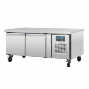 Podstavek za hlajenje GN 1/1 s pozitivno temperaturo, 2 vrati, 214 L - Polar - Fourniresto